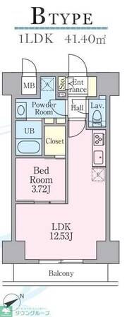 ジュウセイ レジデンスの物件間取画像